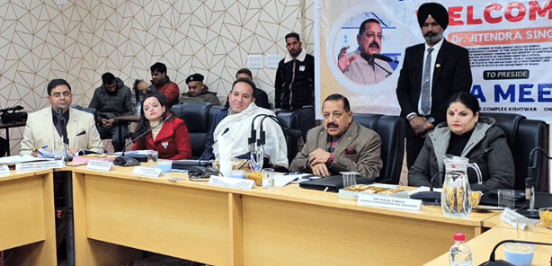 Union Minister Dr Jitendra Singh calls for speedy completion of power and