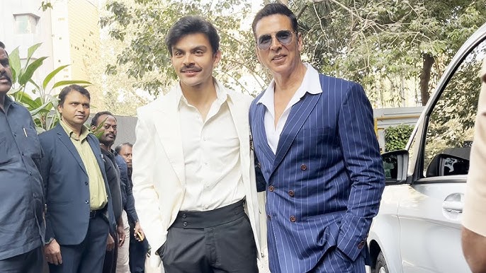 Akshay Kumar and Veer Pahariya Promote Sky Force