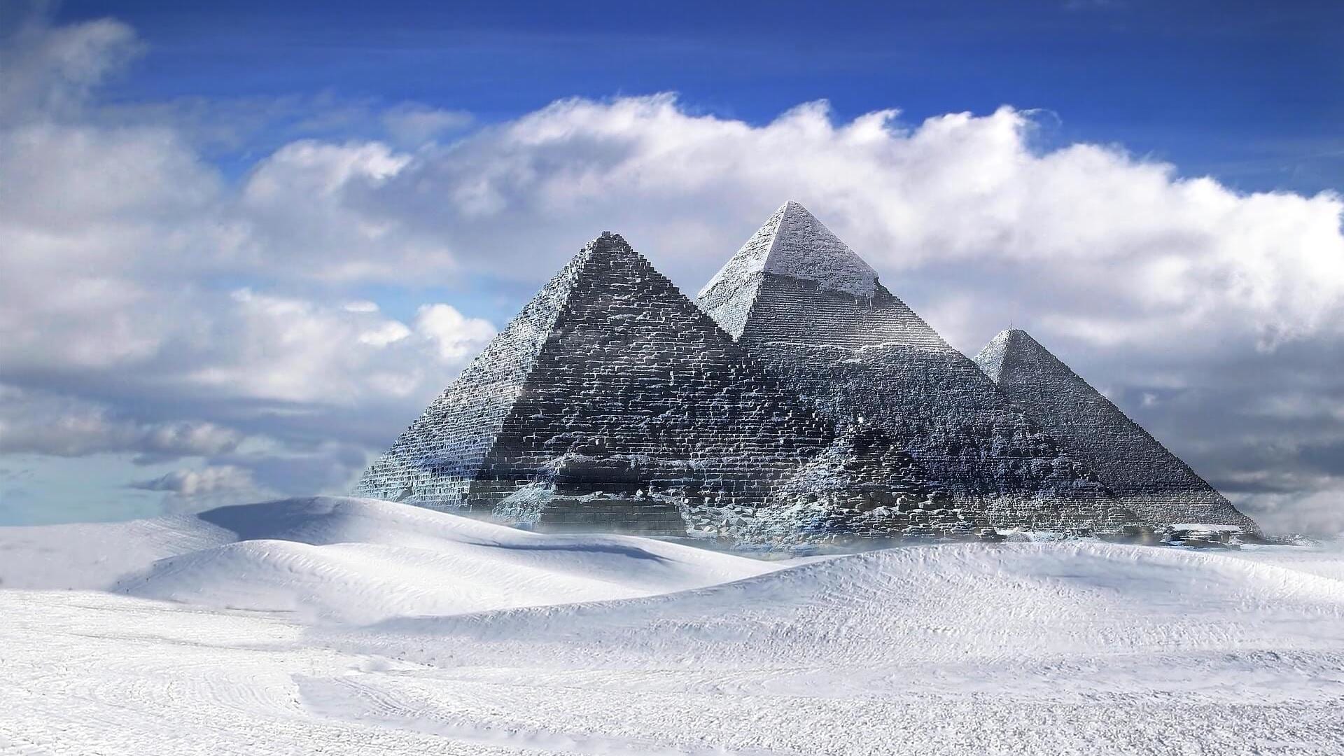 Mysterious Pyramid Peak in Antarctica