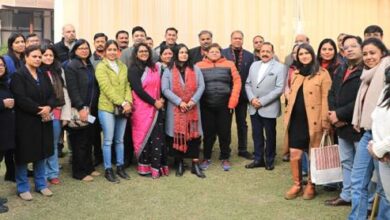 Union Minister Dr. Jitendra Singh hosted luncheon for journalists and Media