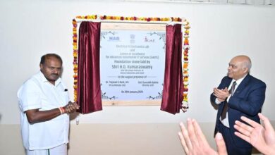 Minister Kumaraswamy Visits ICAT