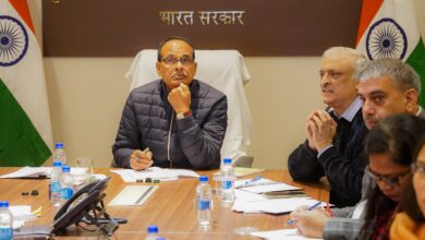 Union Minister Shri Shivraj Singh Chouhan held a review meeting on schemes with