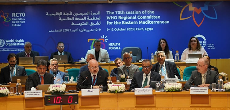 WHO Hosts Landmark Health Meeting in Cairo