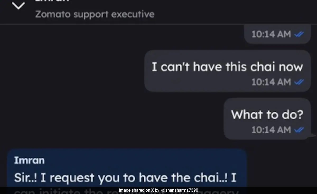 Zomato's Heartwarming Customer Service Moment