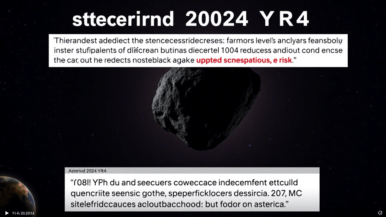 Asteroid 2024 YR4's Threat Level Plummets