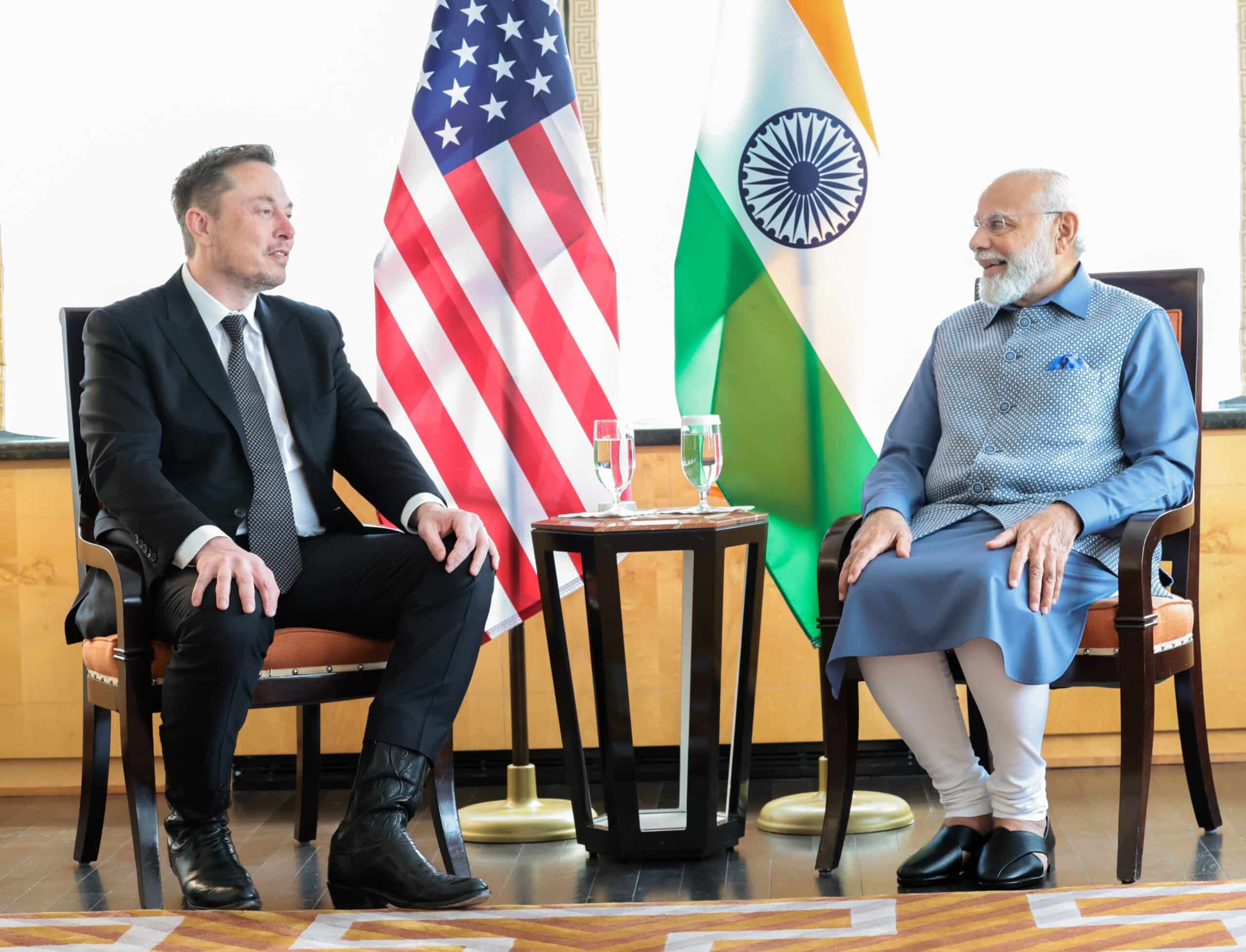 Modi and Musk: A Meeting of Innovation