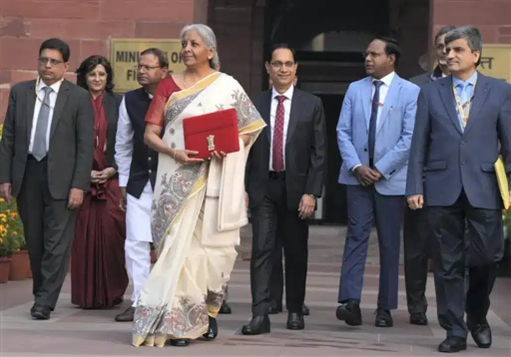 Nirmala Sitharaman's Historic Budget Presentation