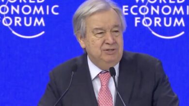 UN Secretary-General Guterres at Davos Forum