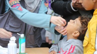 Gaza's Polio Vaccination Drive Reaches 603,000 Children