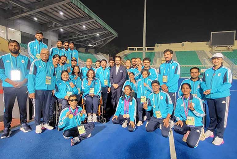 International Para Athletes Gear Up for Khelo India Games