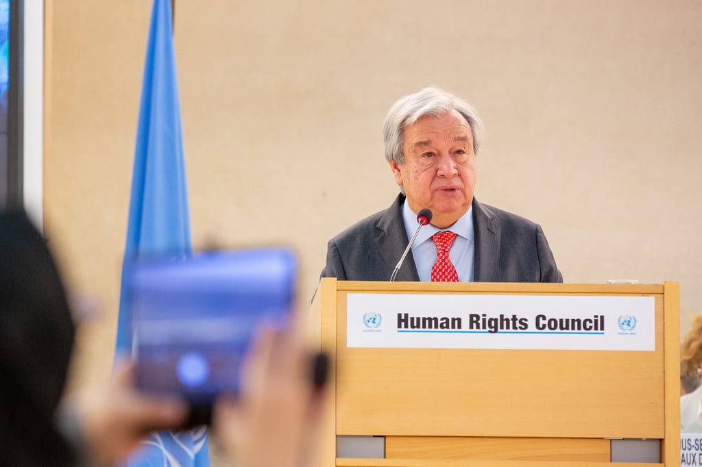 UN Chief Calls for Peace Amid Human Rights Crisis