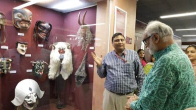 Bharat Muni Deergha Opens at IGNCA Featuring Various Masks