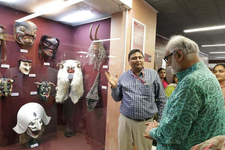 Bharat Muni Deergha Opens at IGNCA Featuring Various Masks