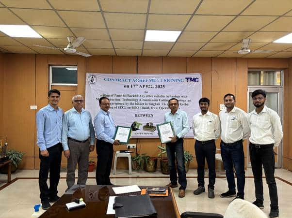SECL to Implement Paste Fill Technology in Mining Operations