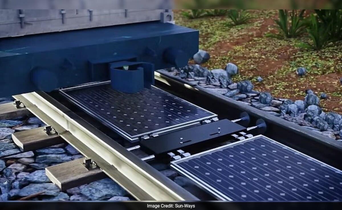 Switzerland's Solar-Powered Train Tracks: A Bright Idea on the Rails!