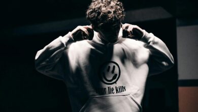 Grey Designer Hoodie