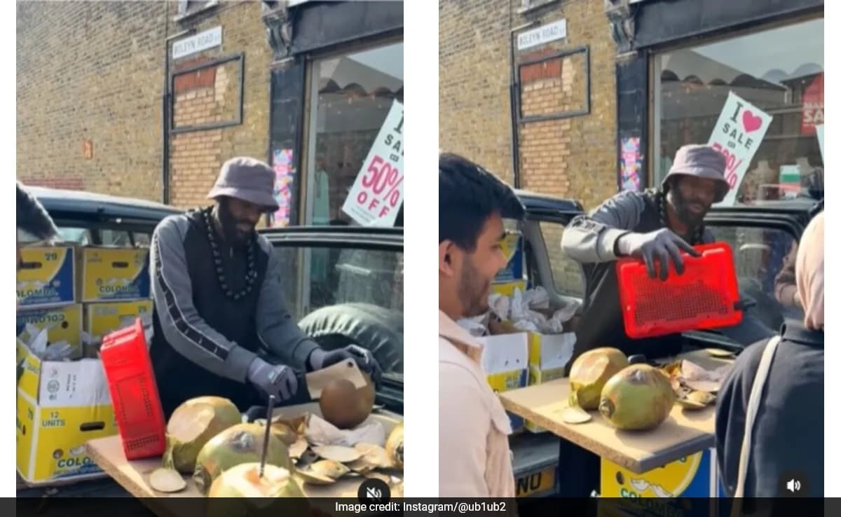 British Bloke Brings Tropical Vibes to London with Quirky 'Nariyal Paani' Sales!