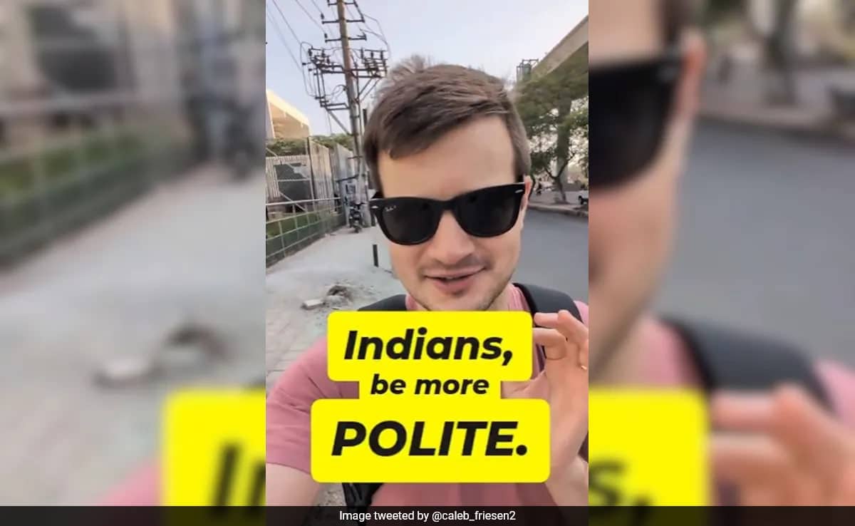 Canadian Dude Goes Viral with Hilarious Plea for Indian Politeness!