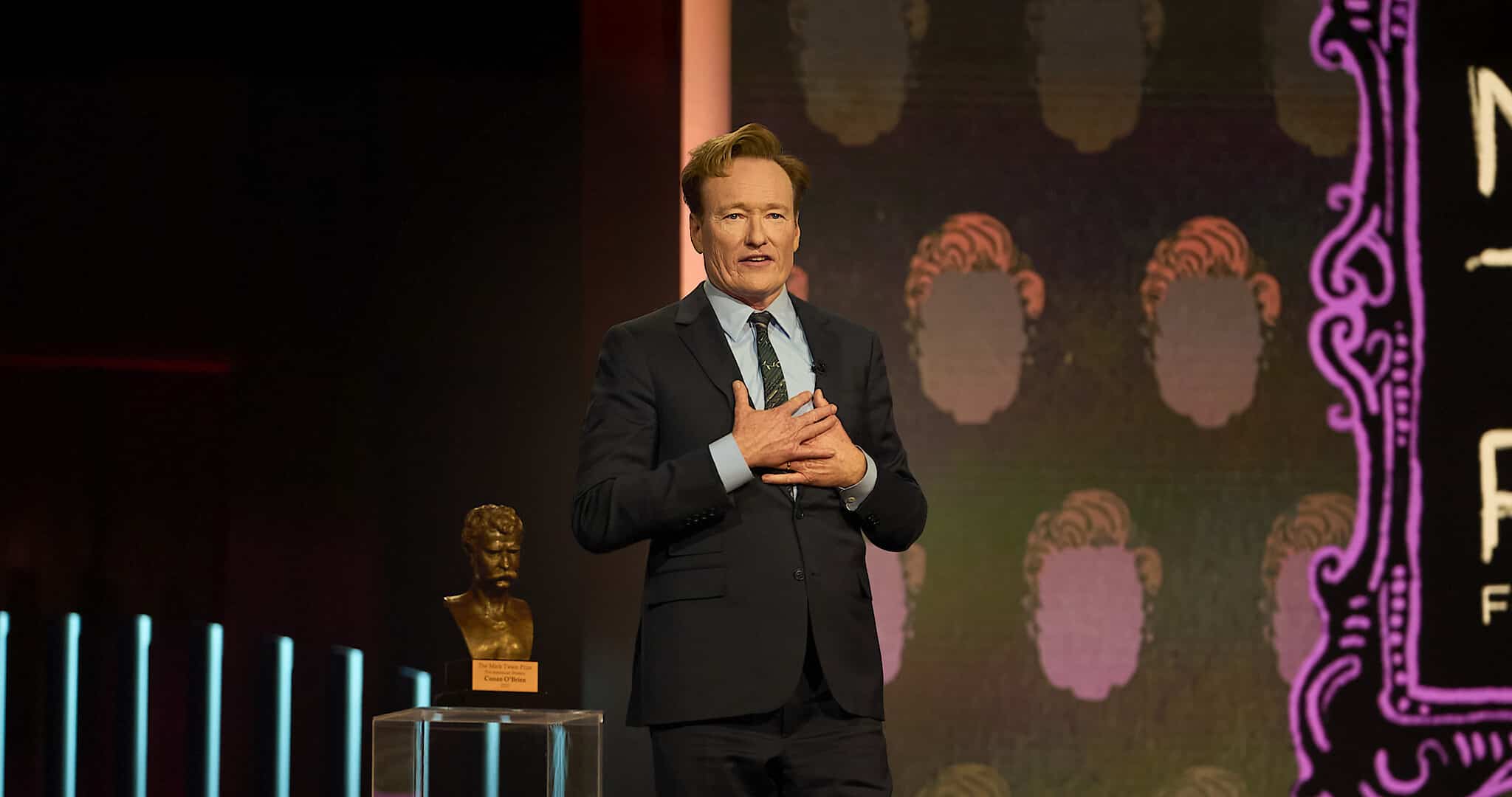 Conan O’Brien Receives Kennedy Center Mark Twain Prize for American Humor