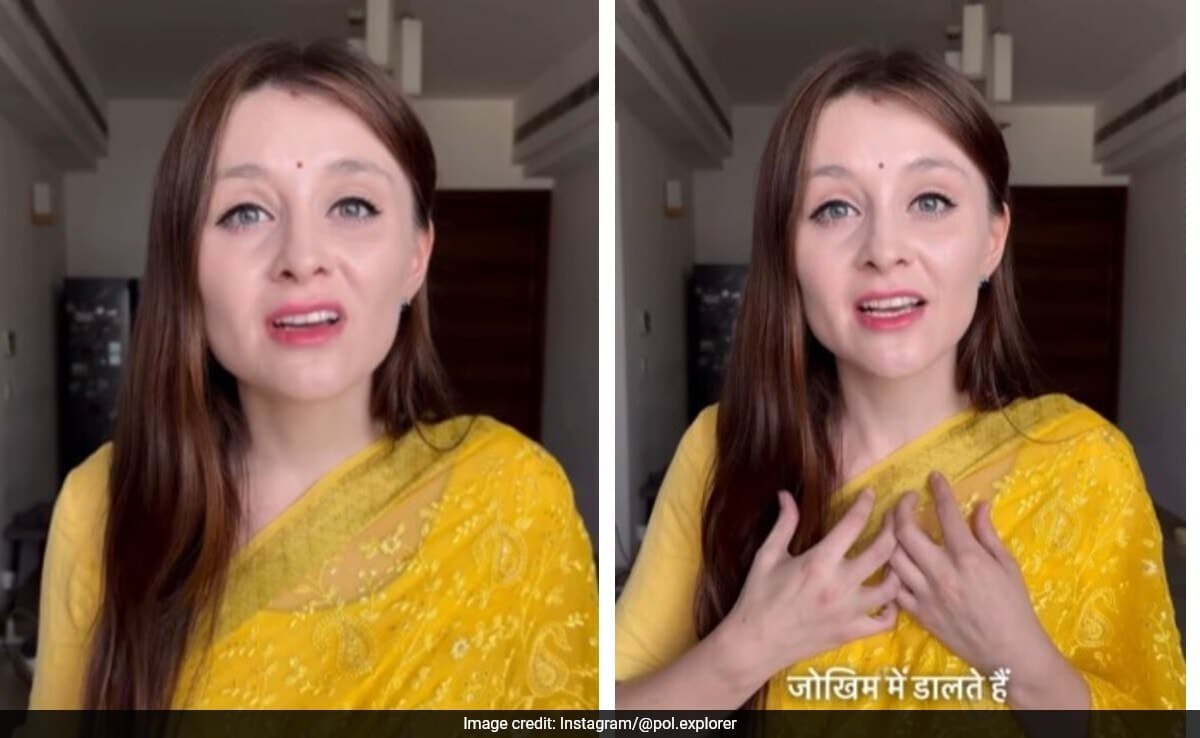 Russian Lady's Adoration for Indian Army Sparks Internet Sensation