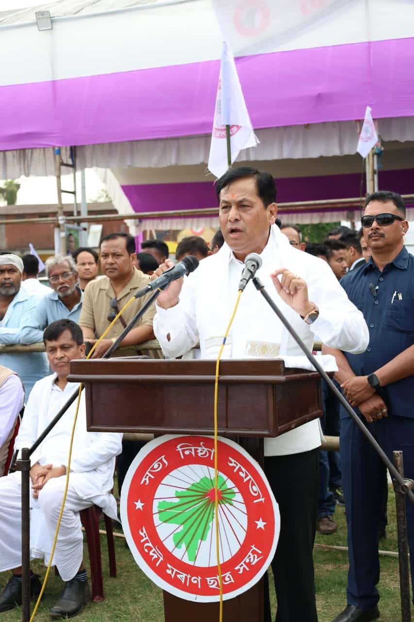 Sarbananda Sonowal Commends Bravery, Discipline, and Cultural Legacy of Moran Community