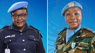 Secretary-General Honors Sharon Mwinsote Syme of Ghana
