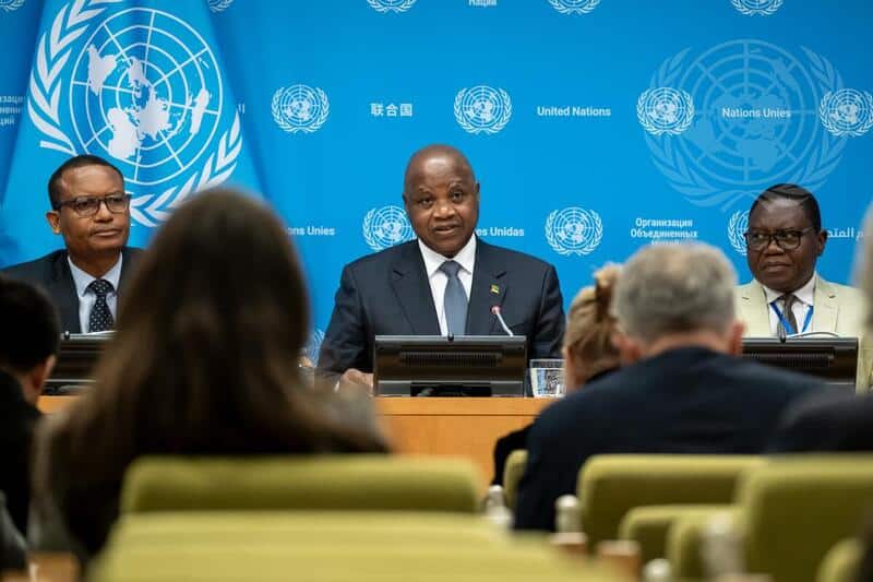 Security Council President Holds Press Conference on Programme