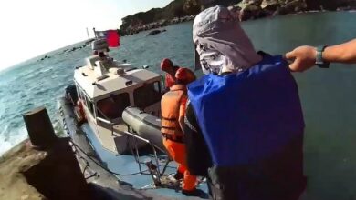 Taiwan Detains Chinese Nationals After Small Boat Journey from Mainland