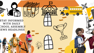 Today’s School Assembly News Headlines (10 May)