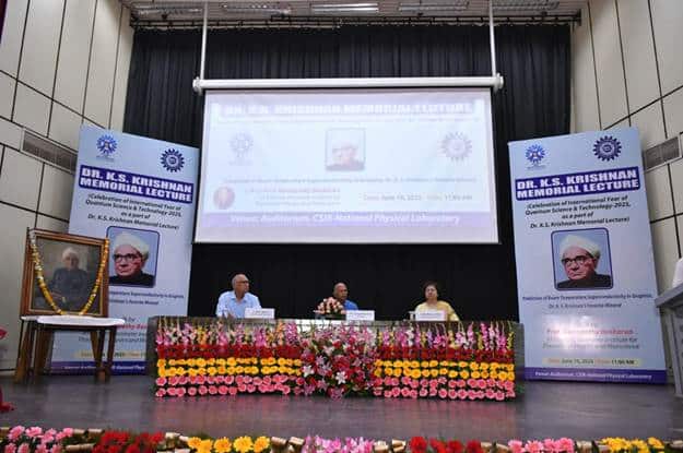 CSIR-National Physical Laboratory, New Delhi conducts Dr. K. S. Krishnan