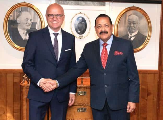Earth Sciences Minister Dr. Jitendra Singh Meets UNESCO Emissary Vidar