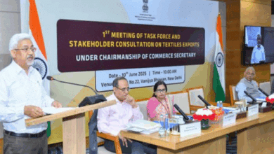 First Meeting of Task Force on Textiles Exports Held