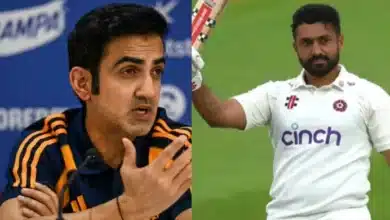 Gautam Gambhir Praises Karun Nair's Resilience in IND vs ENG Clash