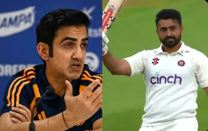 Gautam Gambhir Praises Karun Nair's Resilience in IND vs ENG Clash