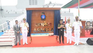 INS Arnala Commissioned into Indian Navy with Chief of Defence Present