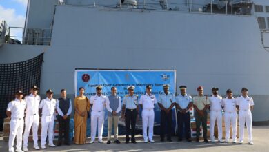 INS TEG ARRIVES AT PORT VICTORIA, SEYCHELLES