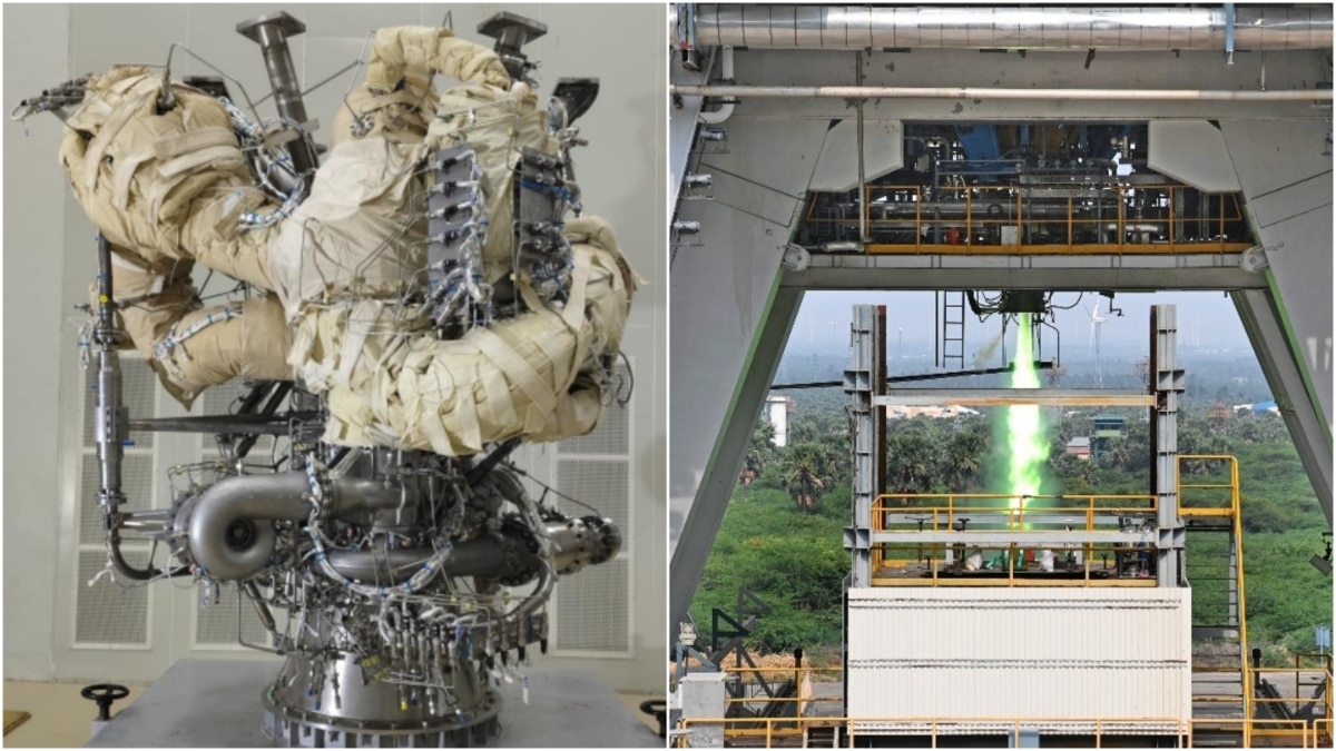 ISRO Achieves Milestone with SE2000 Engine Test for LVM3