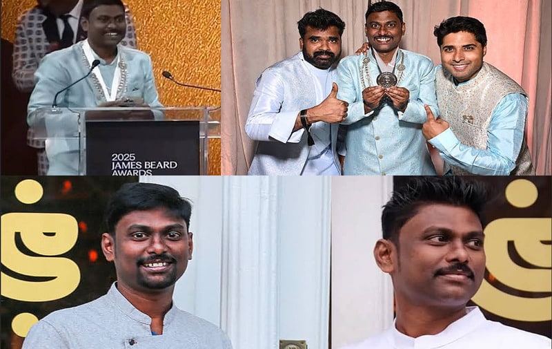 Indian Chef Elevates Tamil Cuisine to Global Stage, Secures Prestigious Culinary Award