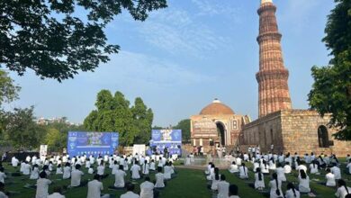 Indiatourism Delhi Commemorates 11th International Day of Yoga at Qutub Minar