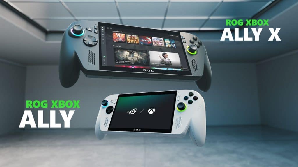 Microsoft Launches ROG Xbox Ally and ROG Xbox Ally X Handheld Devices