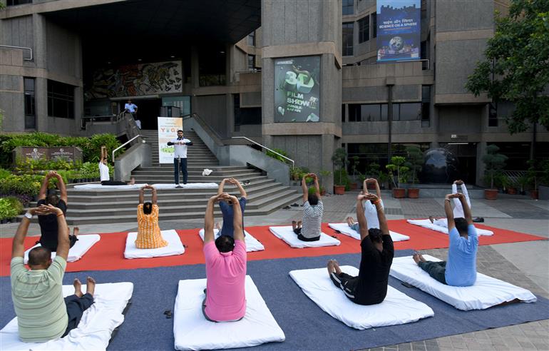 National Science Centre Celebrates 11th International Day of Yoga 2025