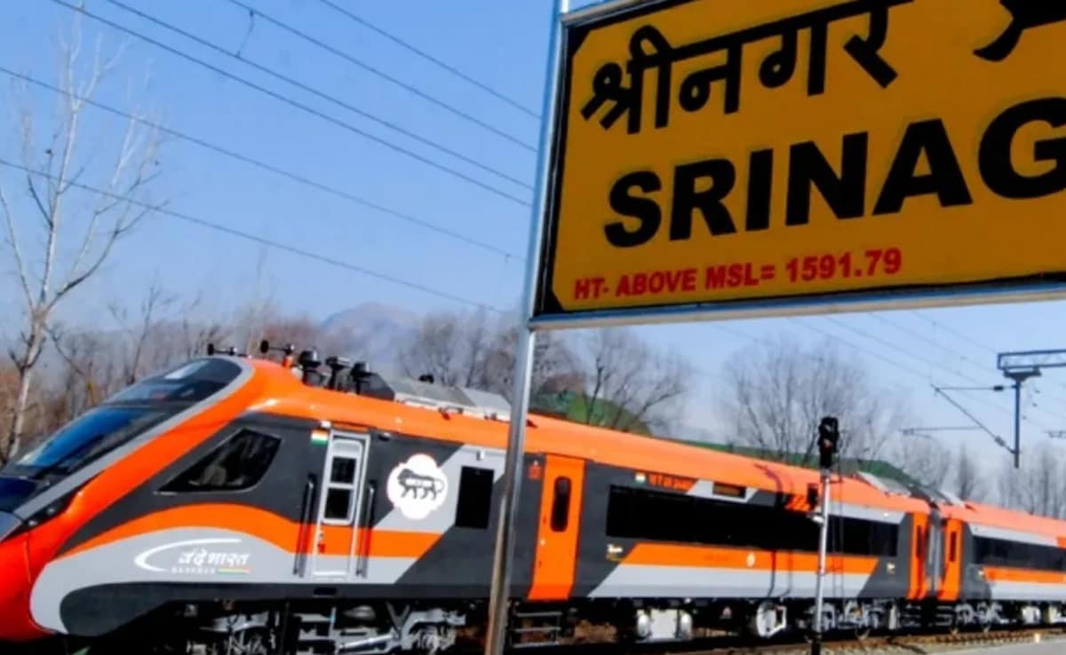 New Indian Railways Launches Vande Bharat Service from Katra to Srinagar