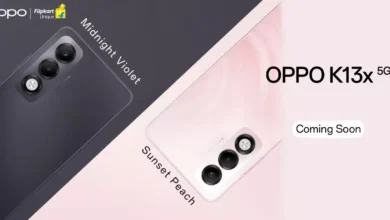 Oppo K13x 5G Design and Color Variants Unveiled