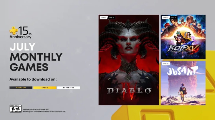 PS Plus July Lineup Features Diablo IV
