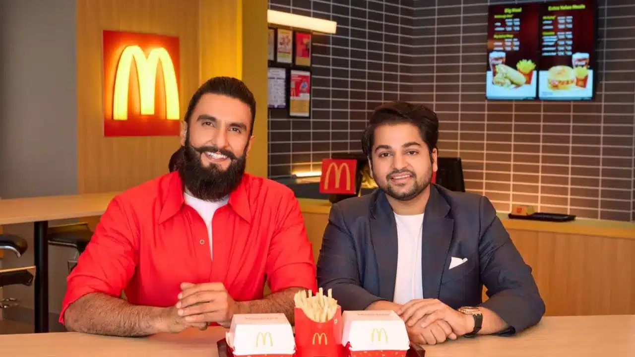 Ranveer Singh Teams Up with McDonald’s India for a Flavorful Partnership
