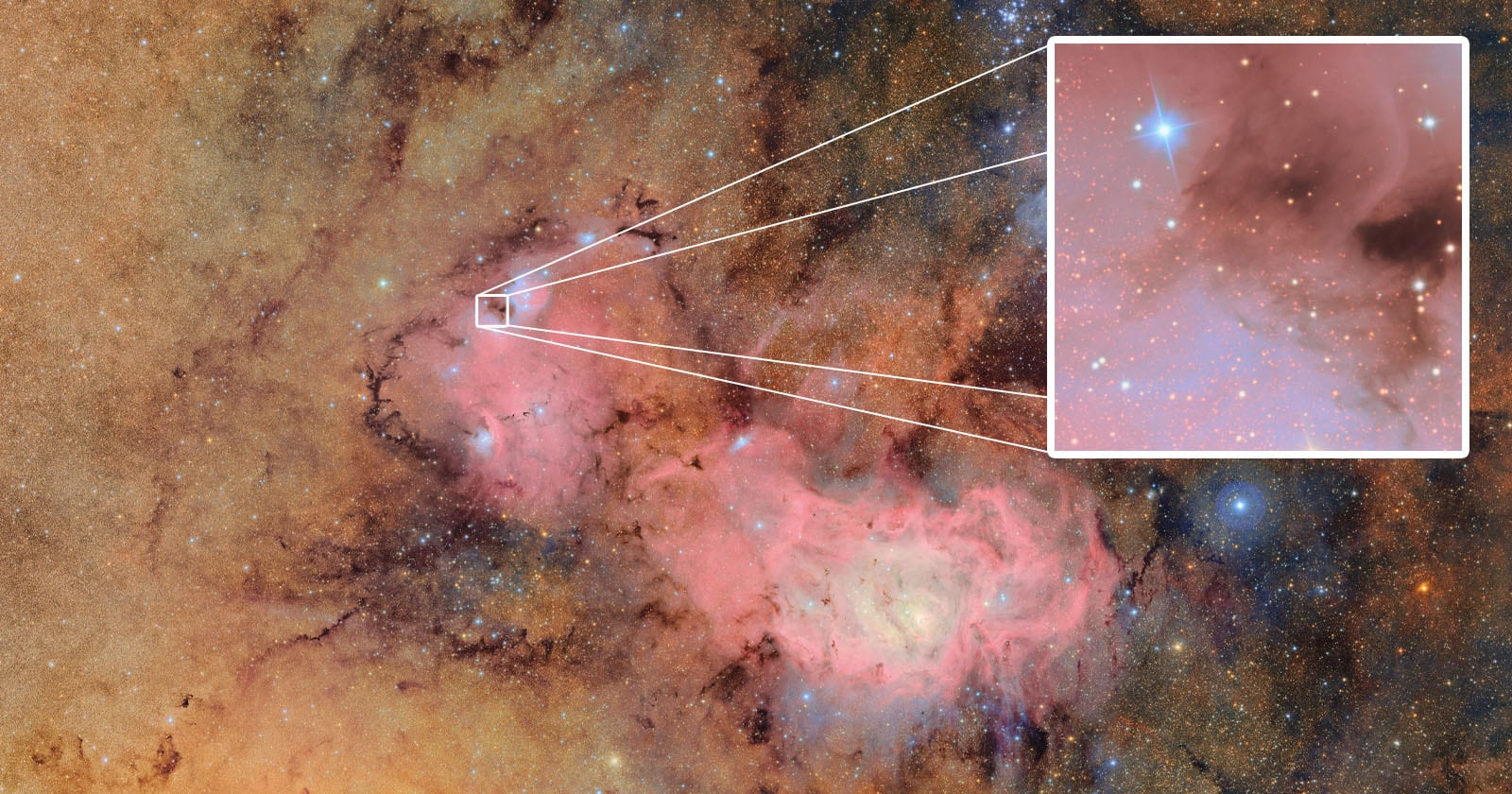 Rubin Observatory Records Distant Nebulae from Chile