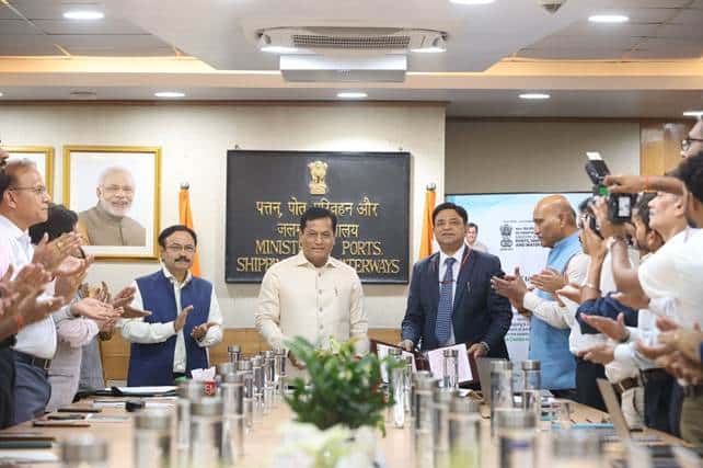 Sarbananda Sonowal Inaugurates Indiaโs First Maritime NBFC โ Sagarmala Finance