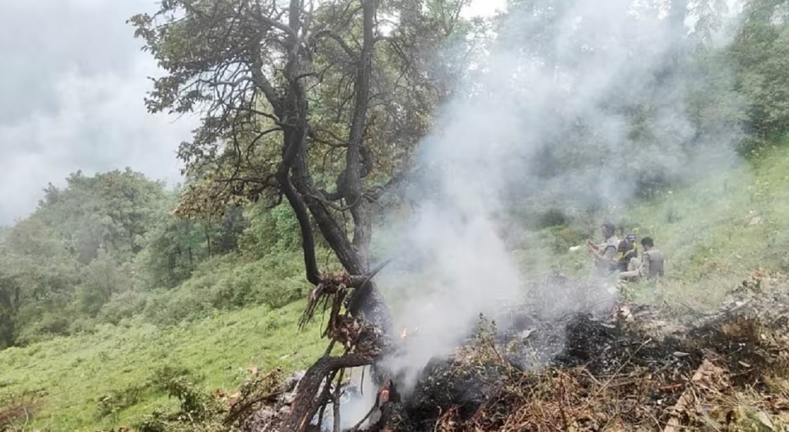 Helicopter Accident Reported in Kedarnath Sector Today