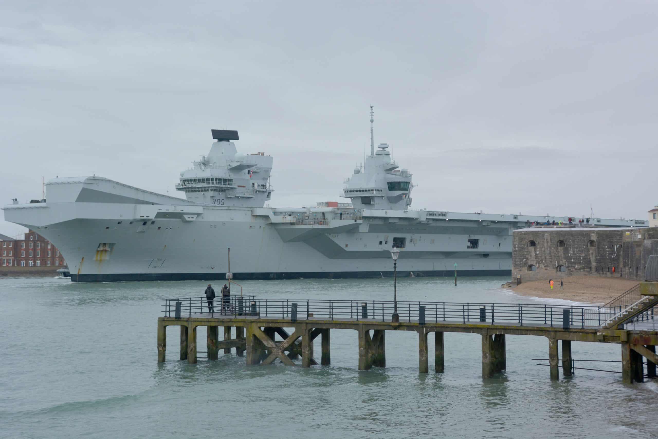 UK Aircraft Carrier Embarks on Uncommon Mission in the Pacific