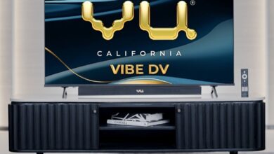 Vu Vibe DV TV: 4K QLED Display with Integrated 88W Soundbar